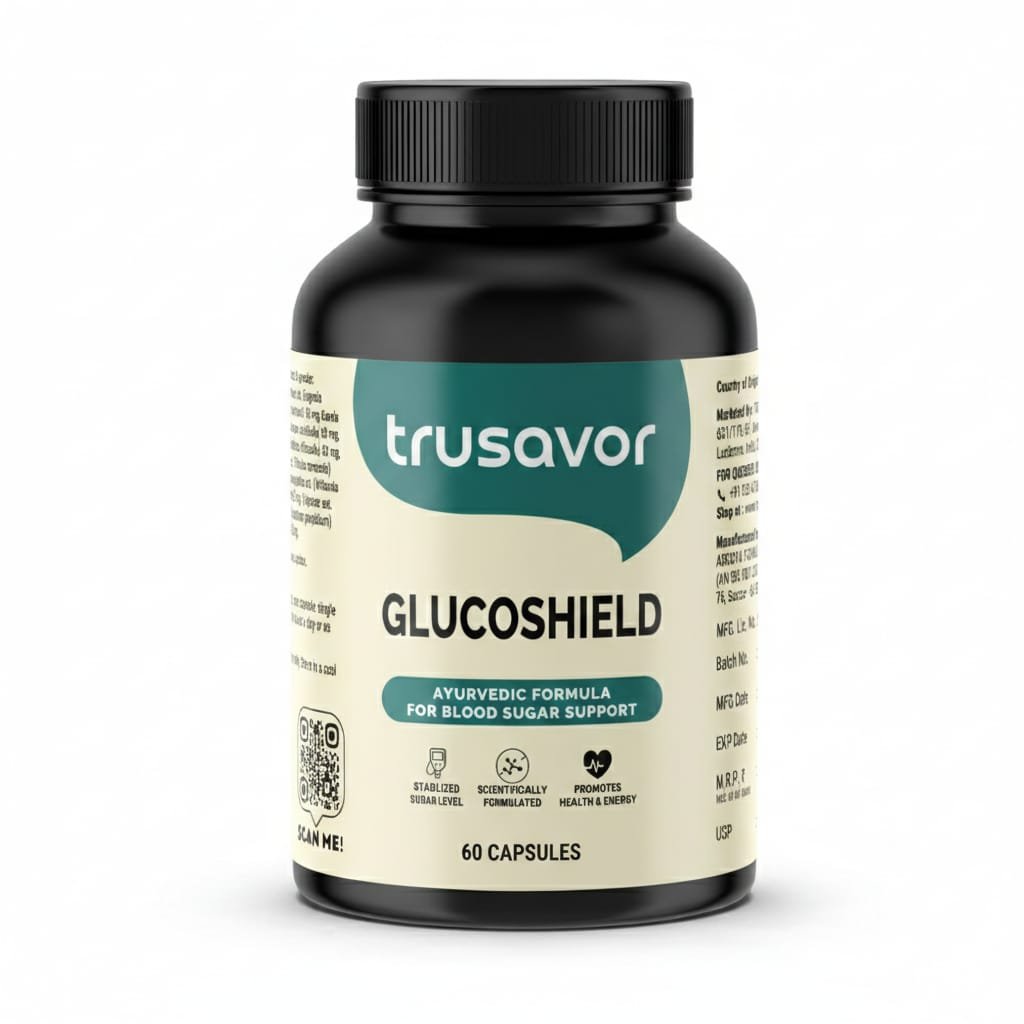 TRUSAVOR GLUCOSHIELD 60 CAPSULES